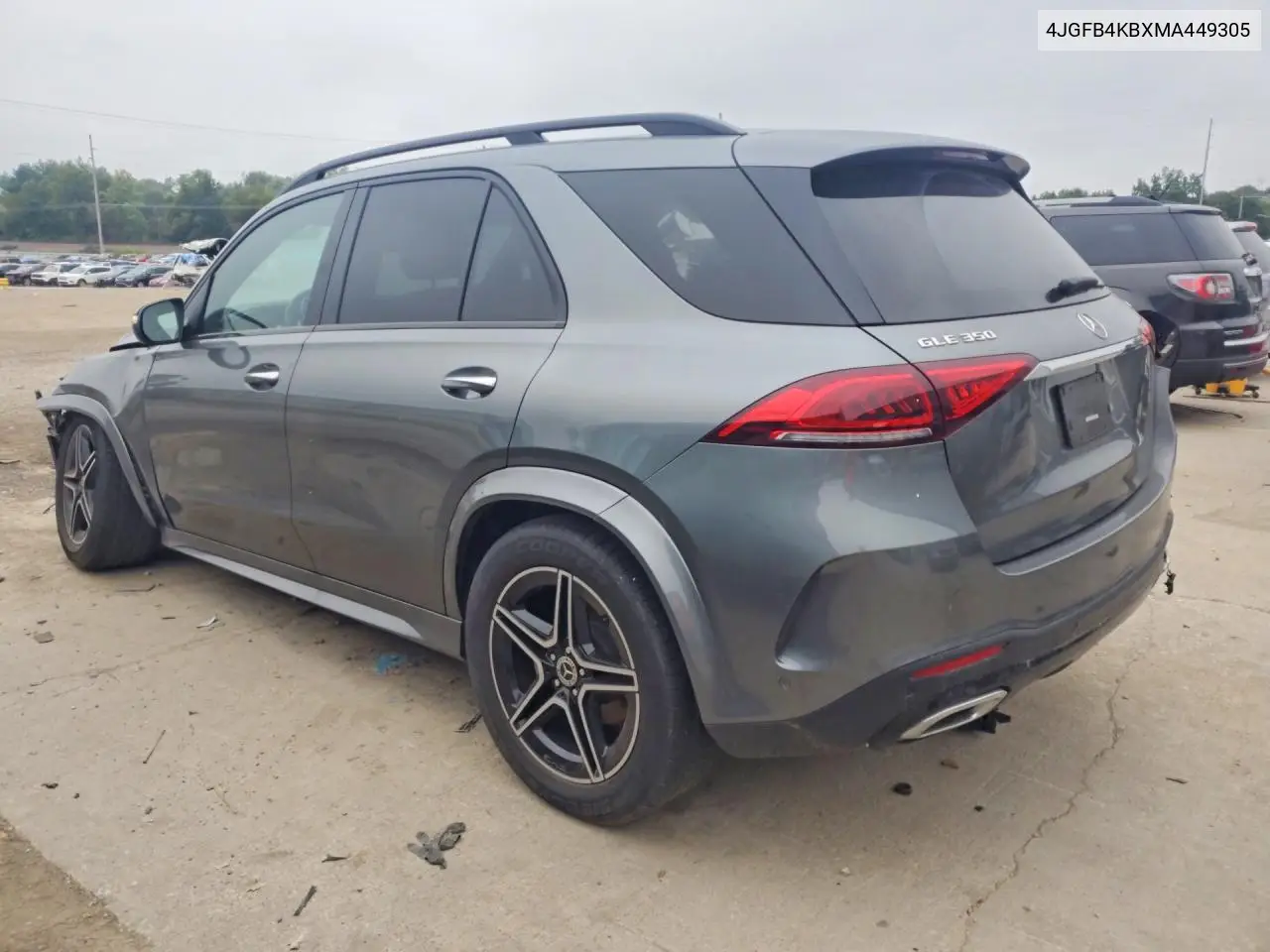 2021 MERCEDES GLE VIN 4JGFB4KBXMA449305 — фото 2