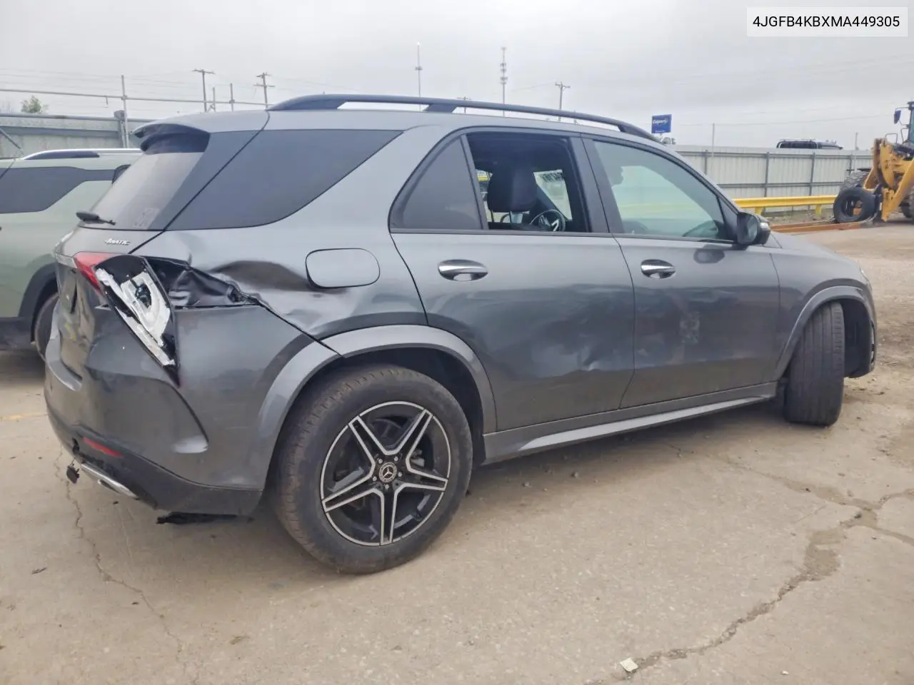 2021 MERCEDES GLE VIN 4JGFB4KBXMA449305 — фото 3