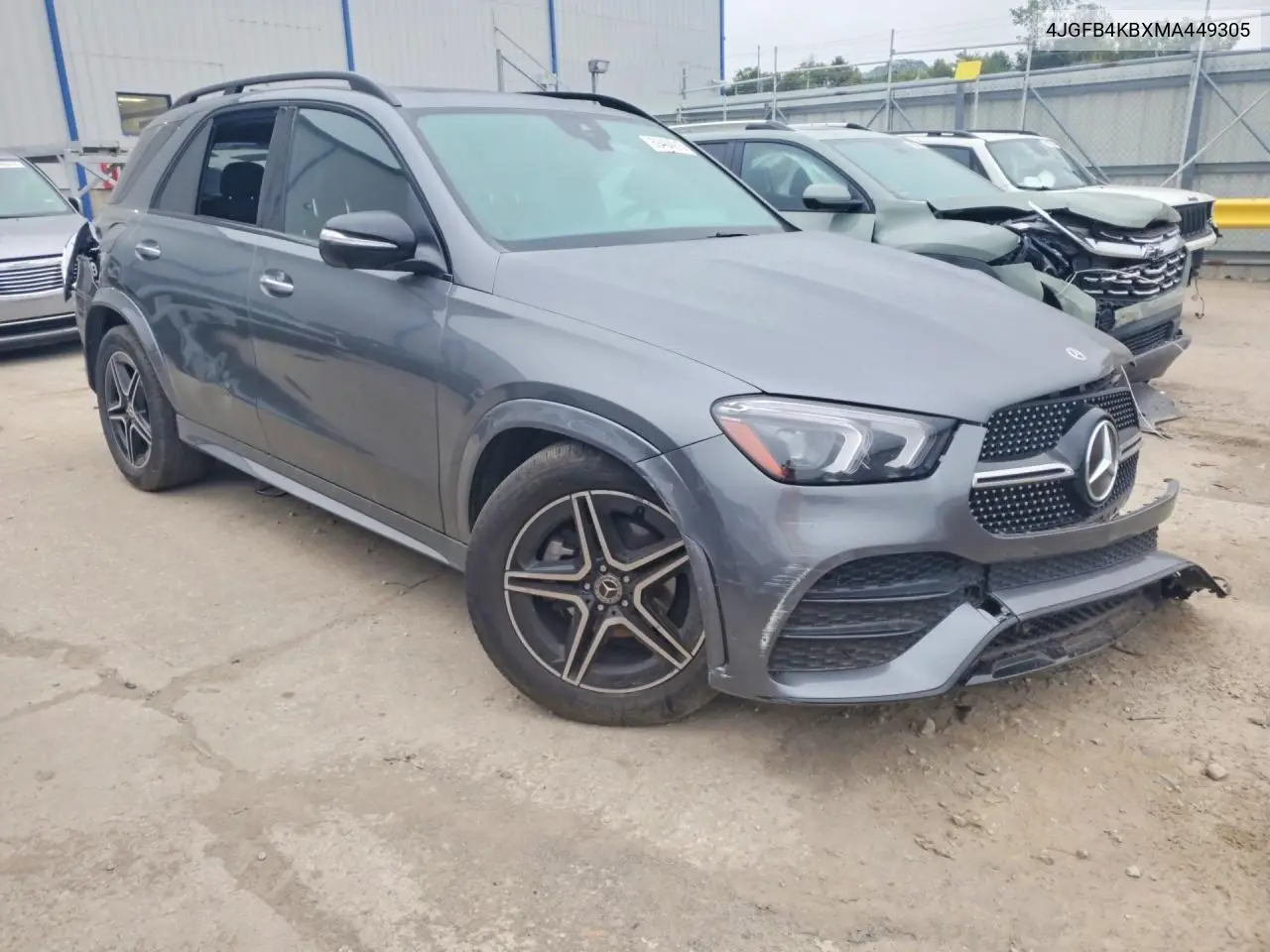 2021 MERCEDES GLE VIN 4JGFB4KBXMA449305 — фото 4