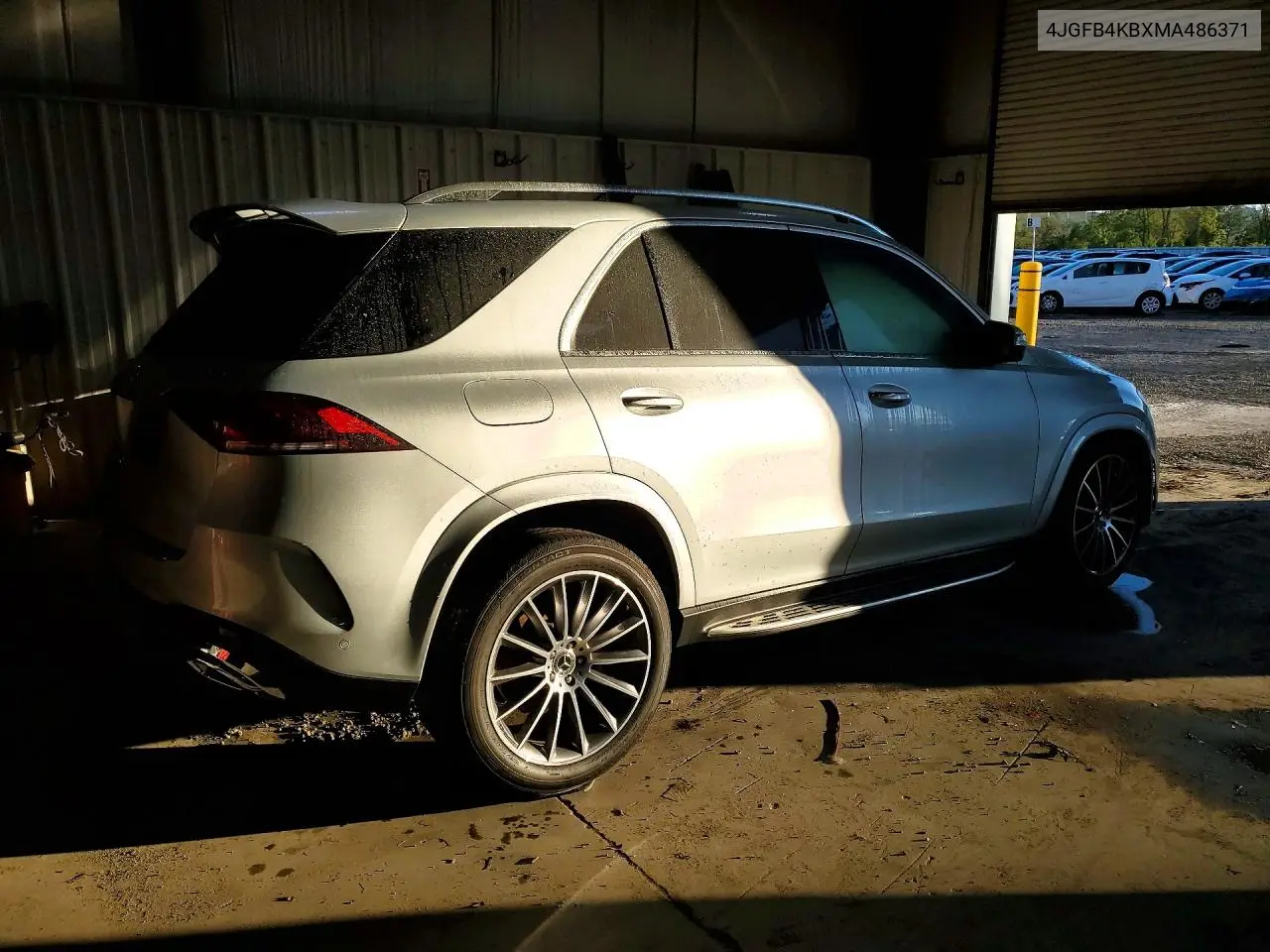 2021 MERCEDES GLE VIN 4JGFB4KBXMA486371 — фото 3