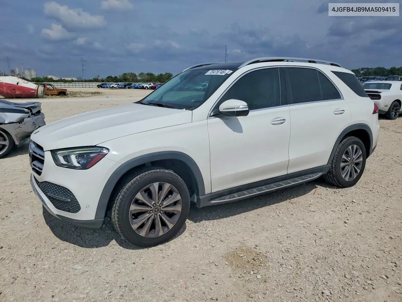 MERCEDES GLE 2021, VIN 4JGFB4JB9MA509415