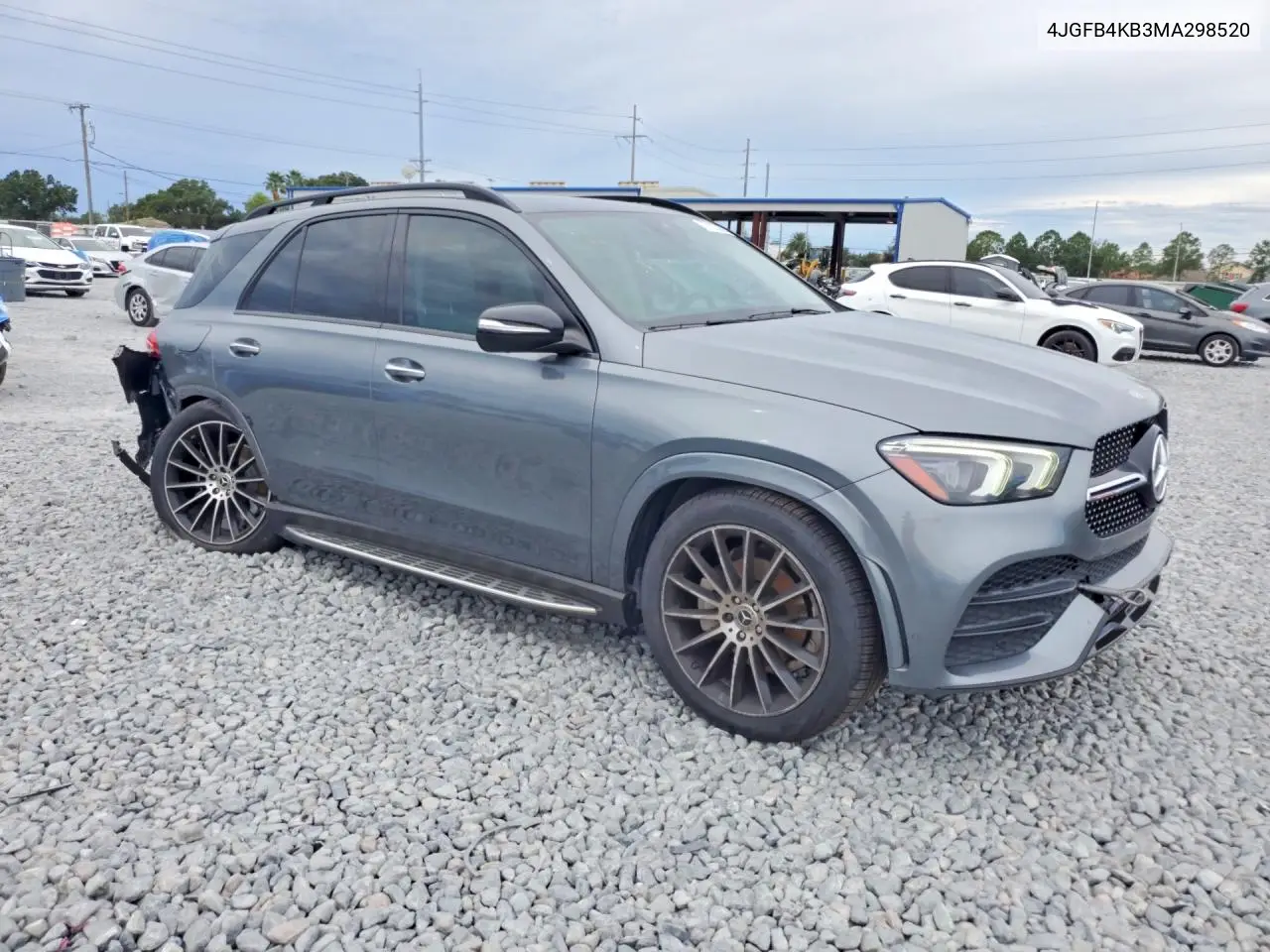 2021 MERCEDES GLE VIN 4JGFB4KB3MA298520 — фото 4
