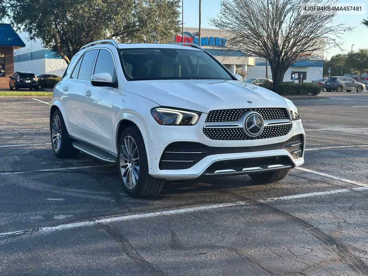 MERCEDES GLE 2021, VIN 4JGFB4KB4MA457481