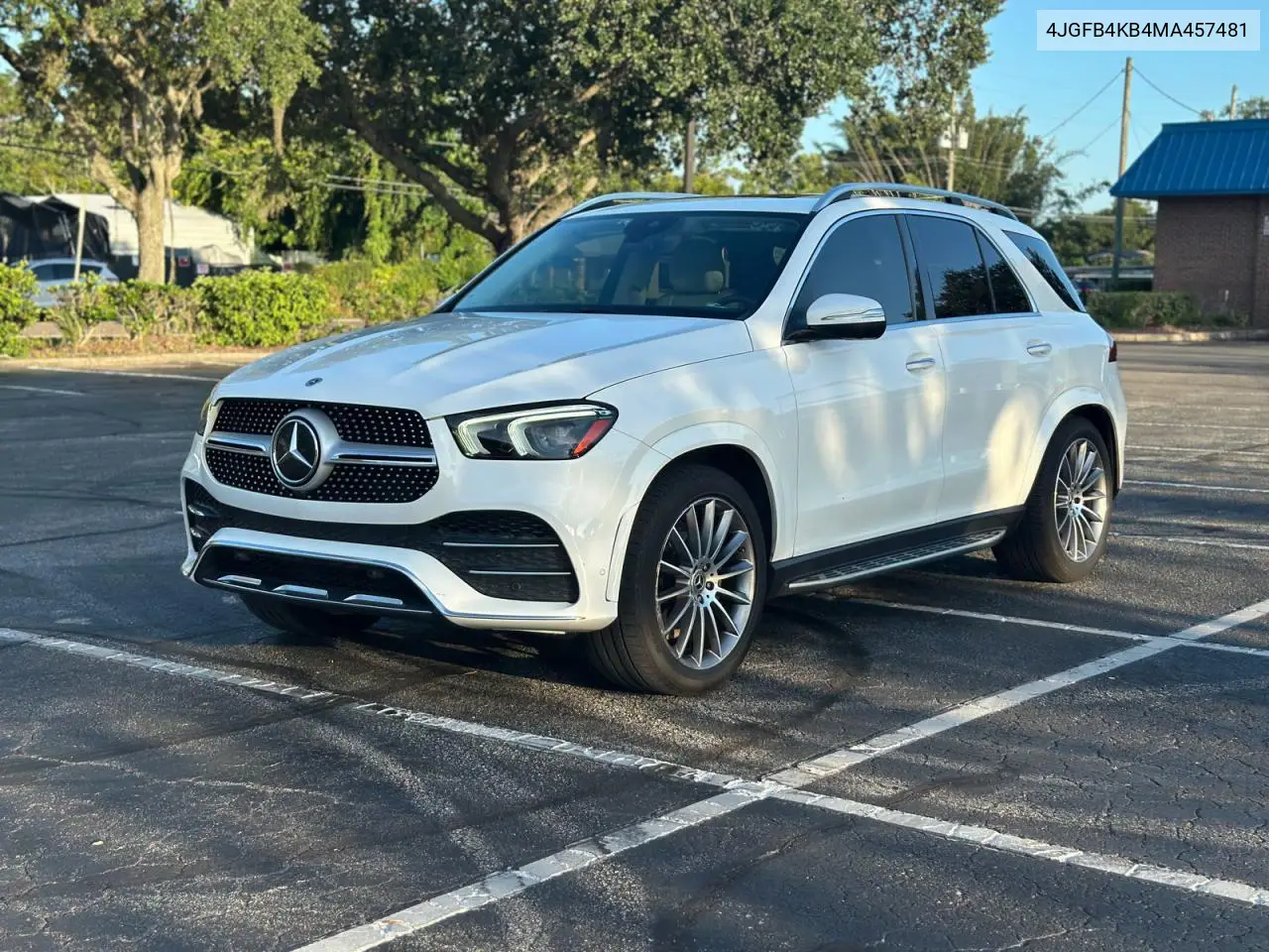 2021 MERCEDES GLE VIN 4JGFB4KB4MA457481 — фото 2