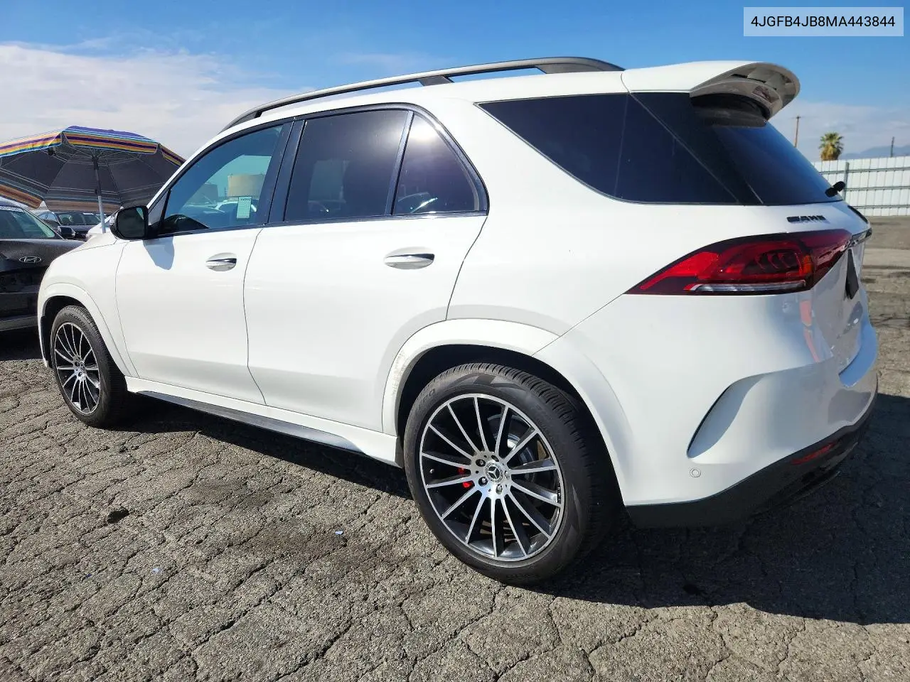 2021 MERCEDES GLE VIN 4JGFB4JB8MA443844 — фото 2