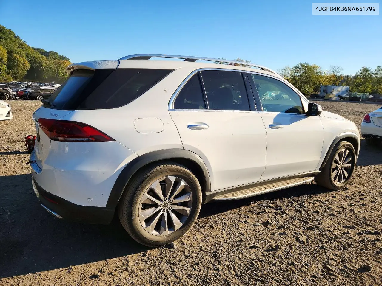 2022 MERCEDES GLE VIN 4JGFB4KB6NA651799 — фото 3