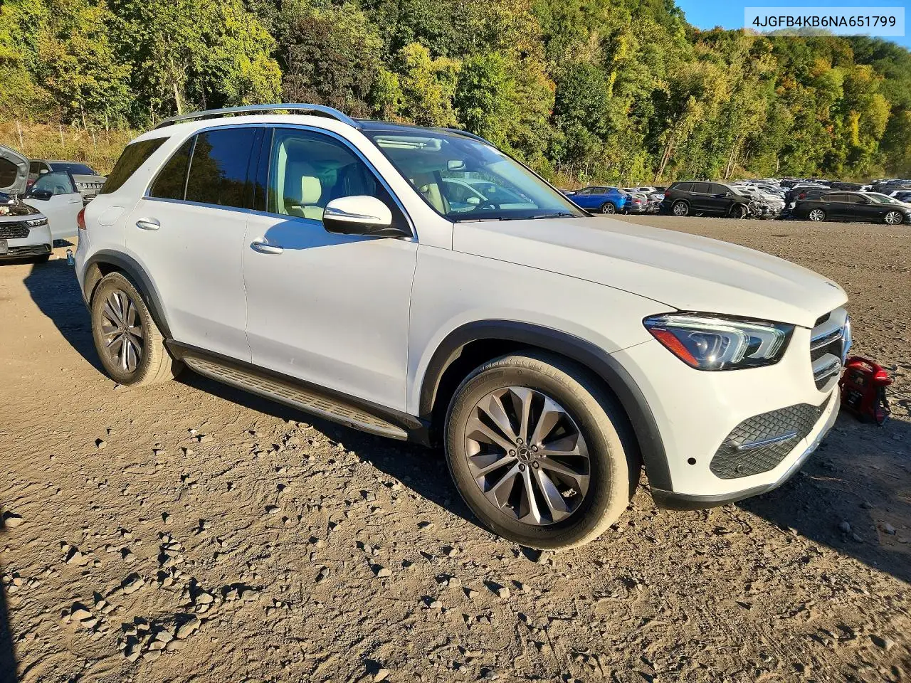 2022 MERCEDES GLE VIN 4JGFB4KB6NA651799 — фото 4