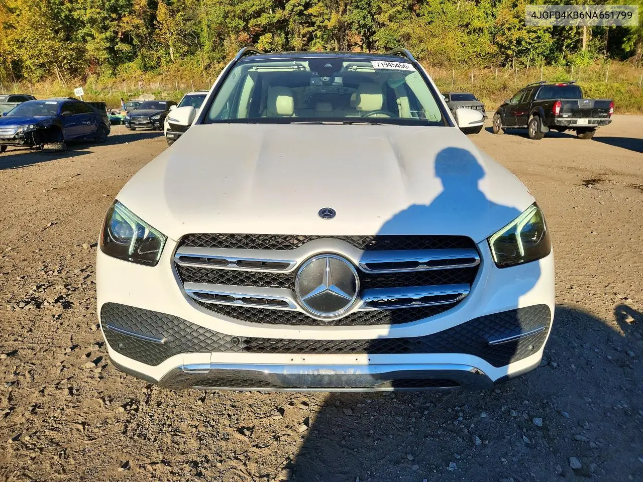 2022 MERCEDES GLE VIN 4JGFB4KB6NA651799 — фото 5