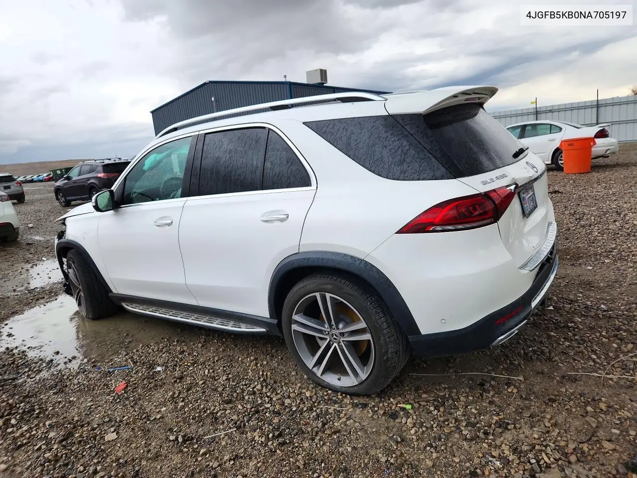 2022 MERCEDES GLE VIN 4JGFB5KB0NA705197 — фото 2