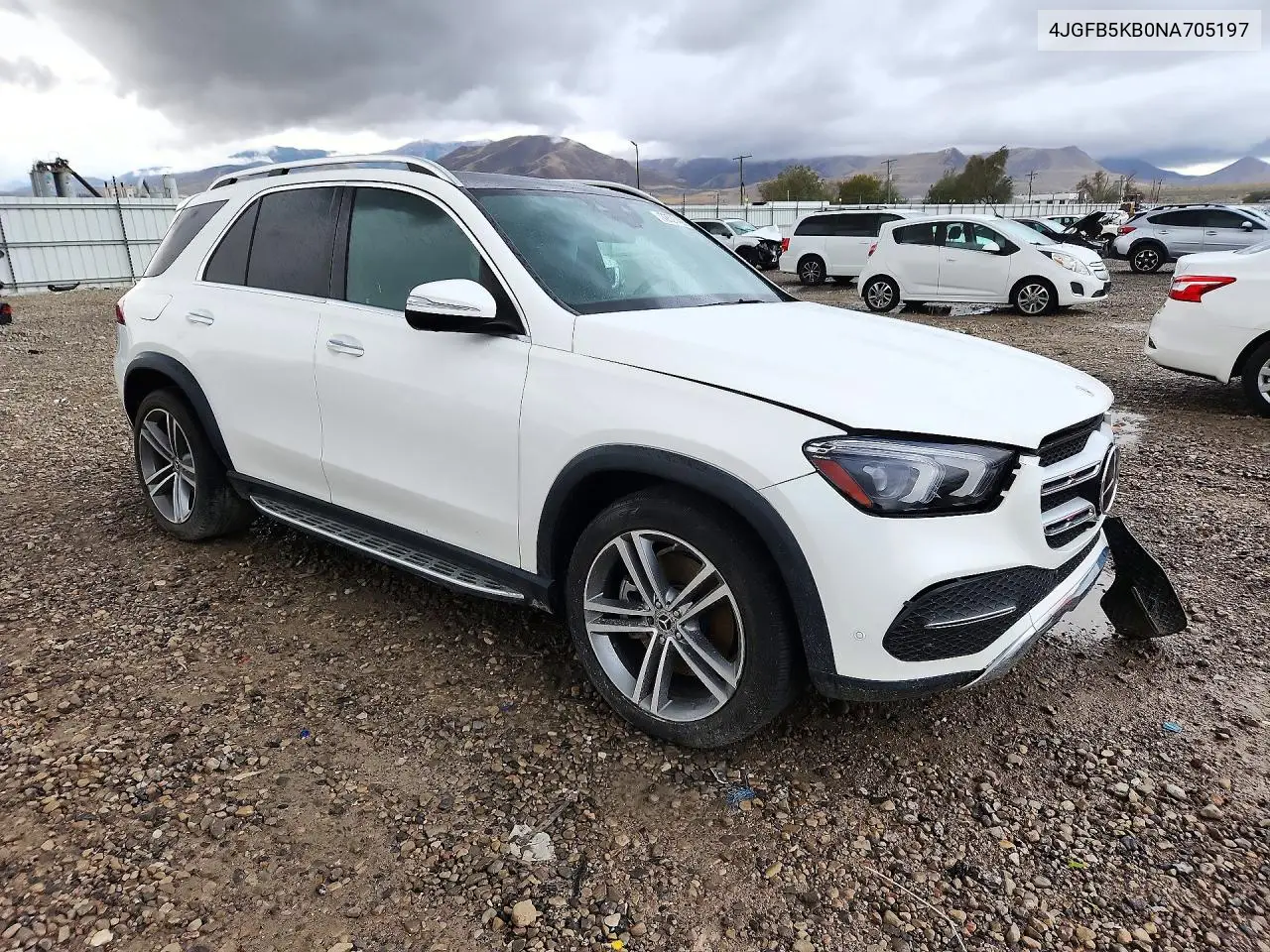 2022 MERCEDES GLE VIN 4JGFB5KB0NA705197 — фото 4