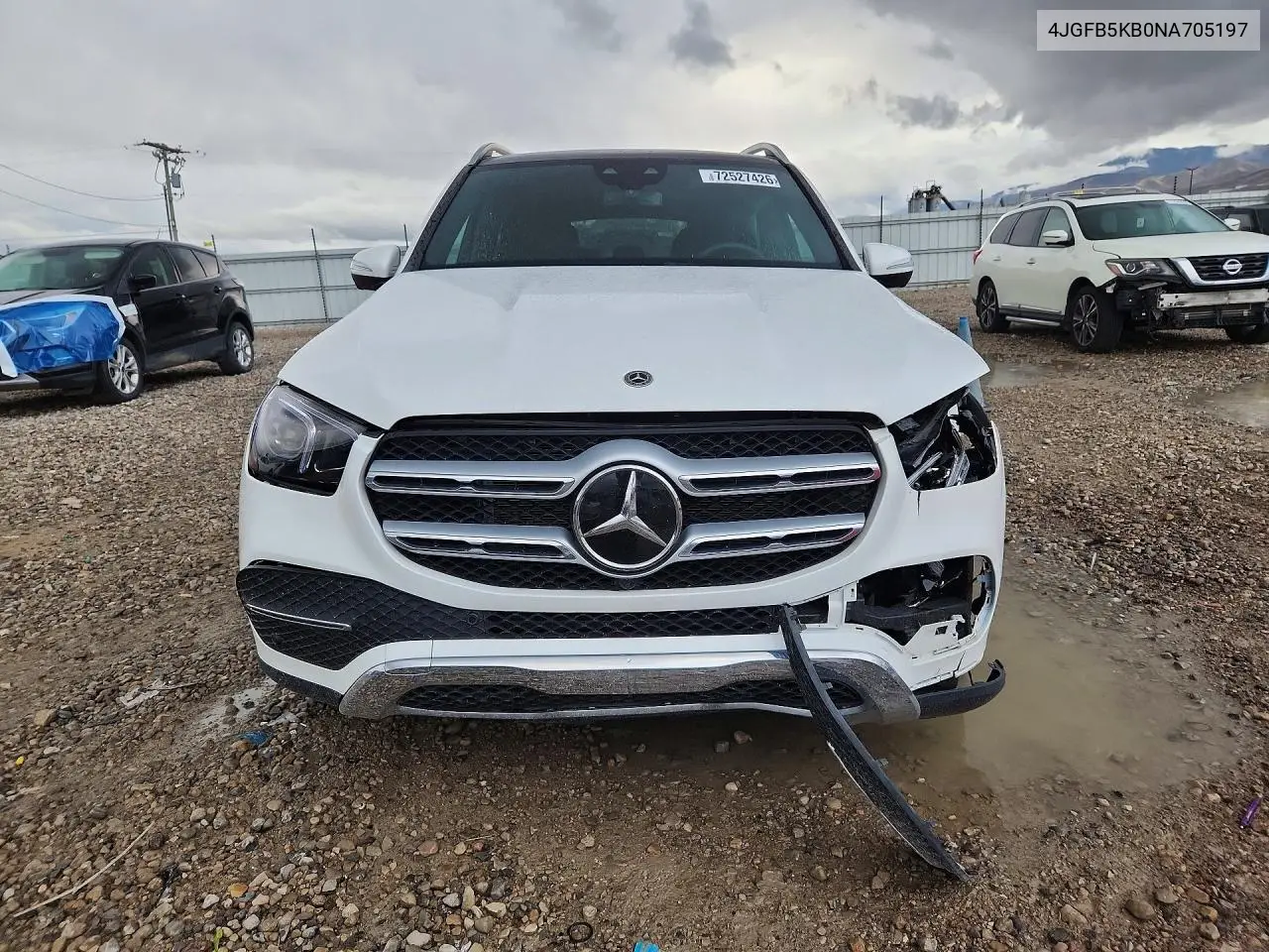 2022 MERCEDES GLE VIN 4JGFB5KB0NA705197 — фото 5