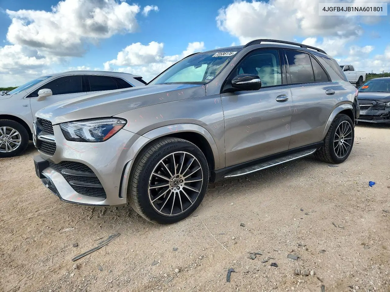 MERCEDES GLE 2022, VIN 4JGFB4JB1NA601801