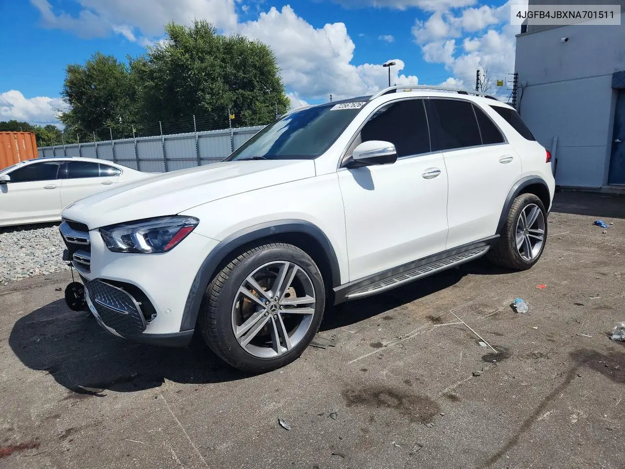 MERCEDES GLE 2022, VIN 4JGFB4JBXNA701511
