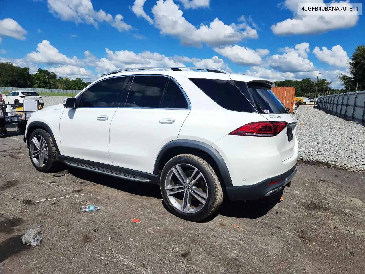 2022 MERCEDES GLE VIN 4JGFB4JBXNA701511 — фото 2
