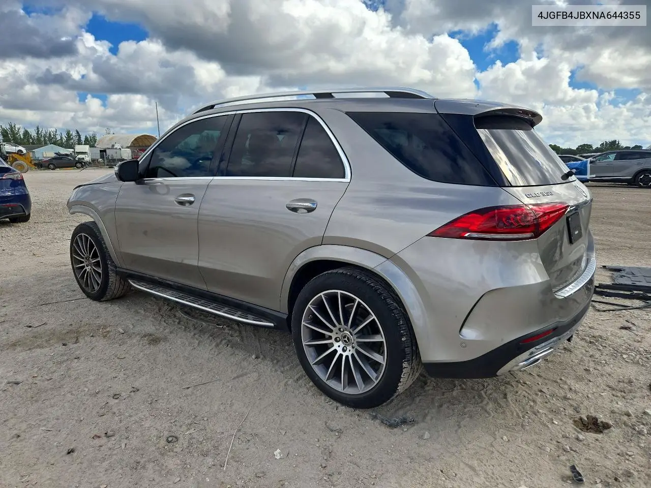 2022 MERCEDES GLE VIN 4JGFB4JBXNA644355 — фото 2