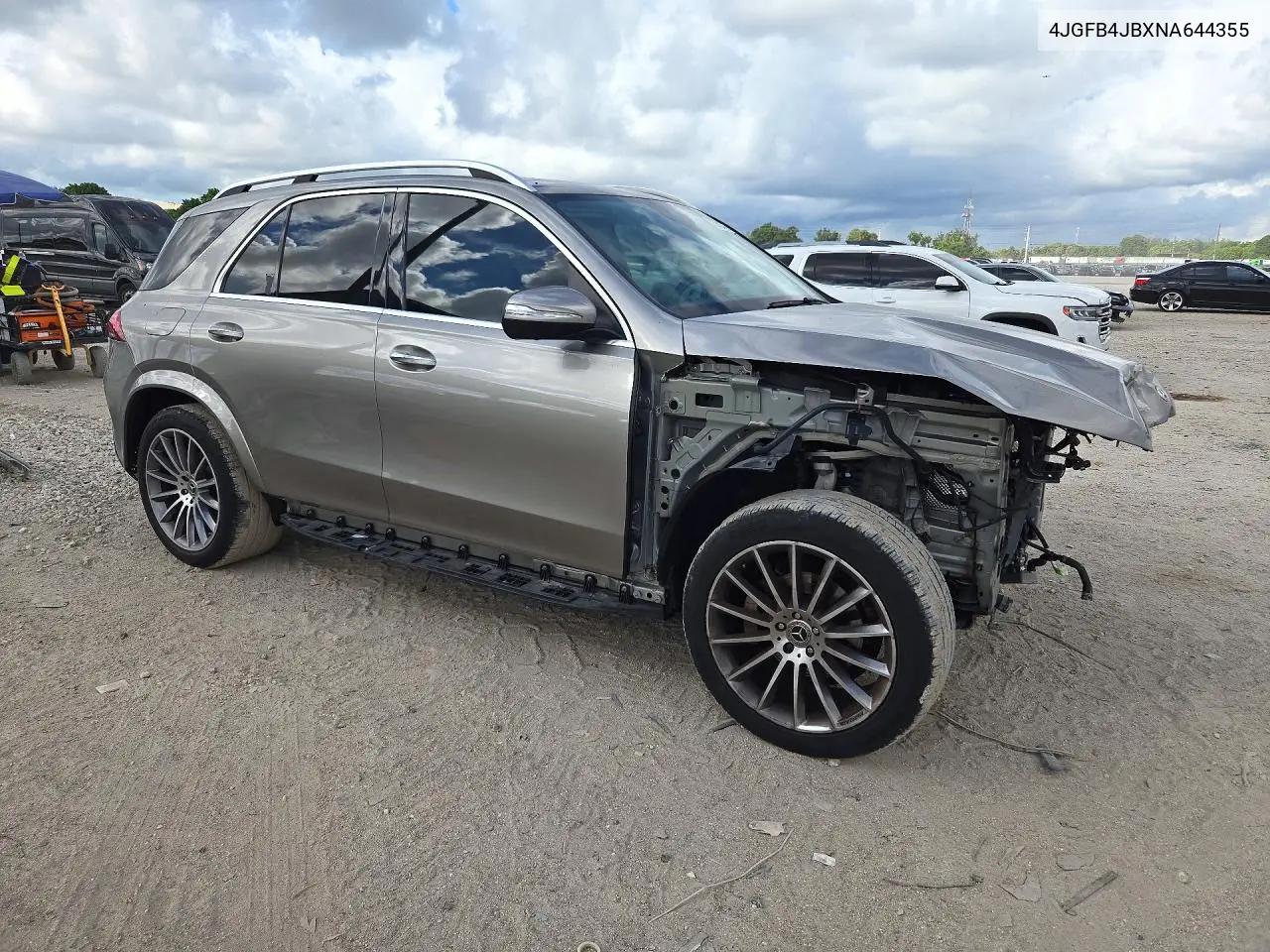 2022 MERCEDES GLE VIN 4JGFB4JBXNA644355 — фото 4