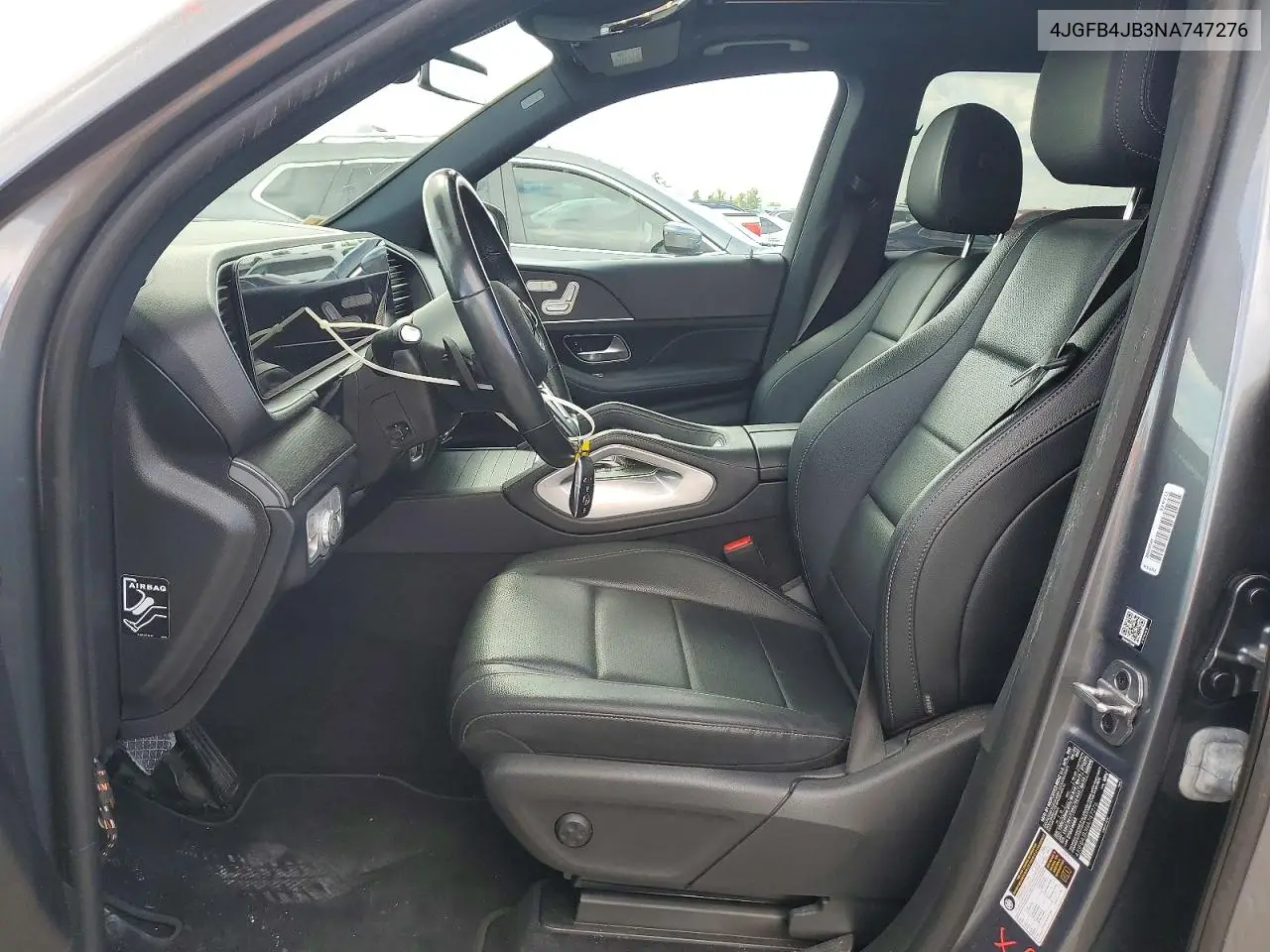 MERCEDES GLE 2022, VIN 4JGFB4JB3NA747276