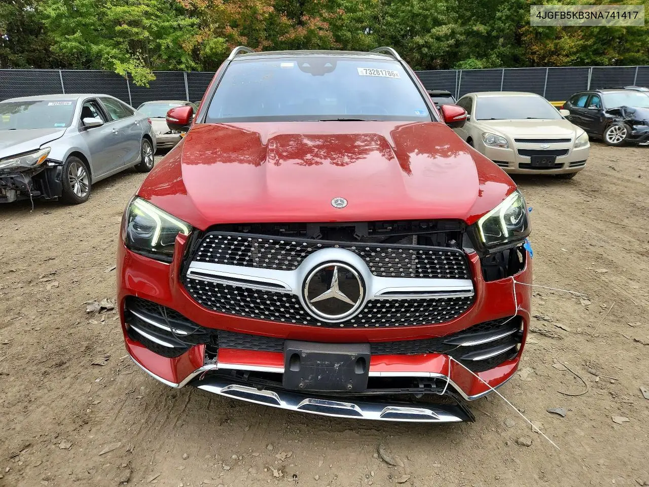 2022 MERCEDES GLE VIN 4JGFB5KB3NA741417 — фото 5