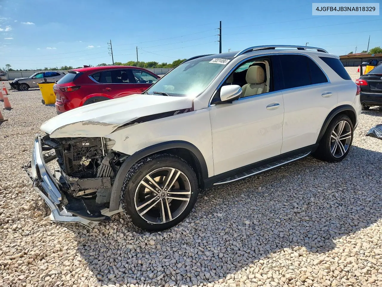 MERCEDES GLE 2022, VIN 4JGFB4JB3NA818329
