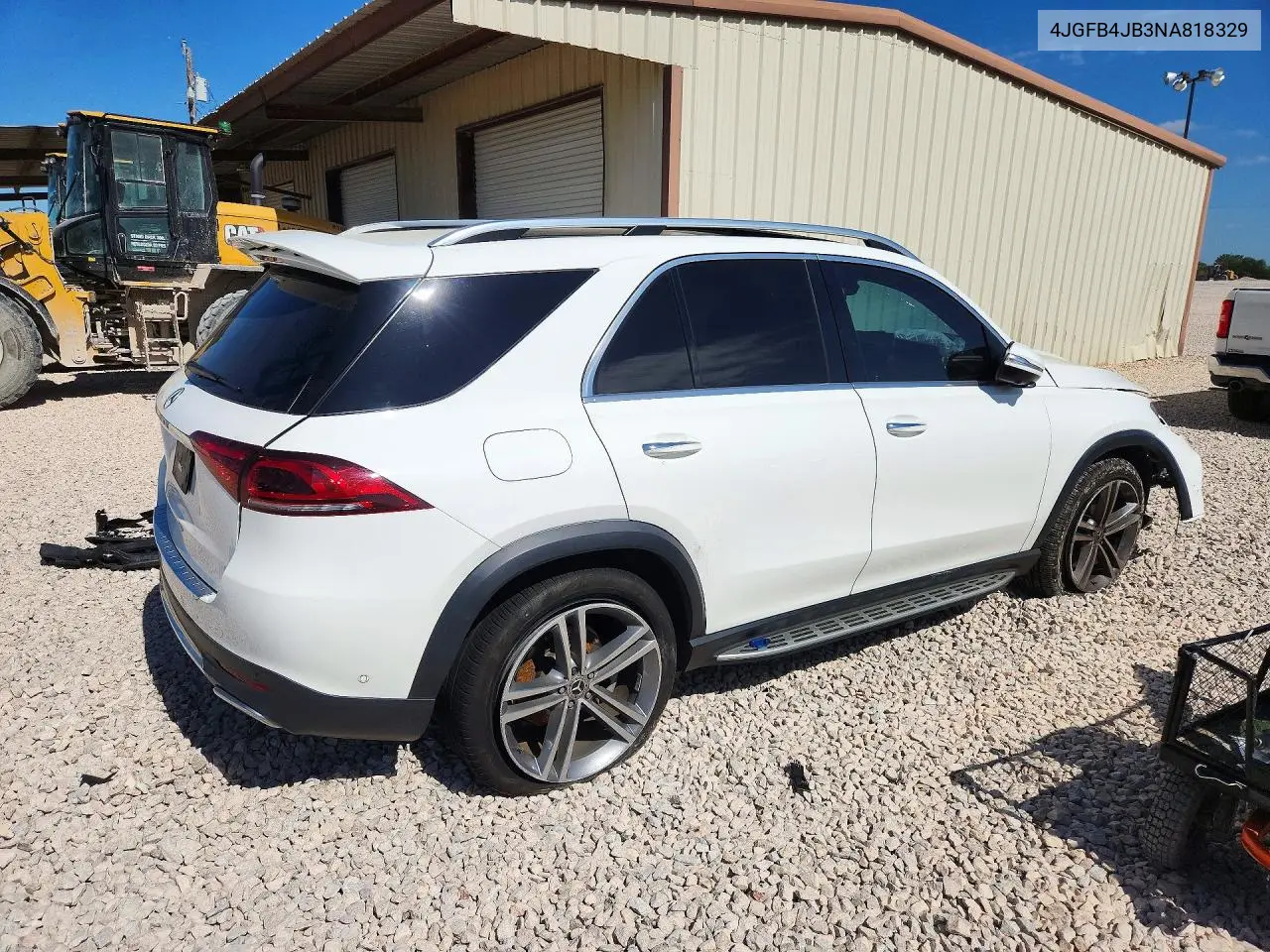 2022 MERCEDES GLE VIN 4JGFB4JB3NA818329 — фото 3