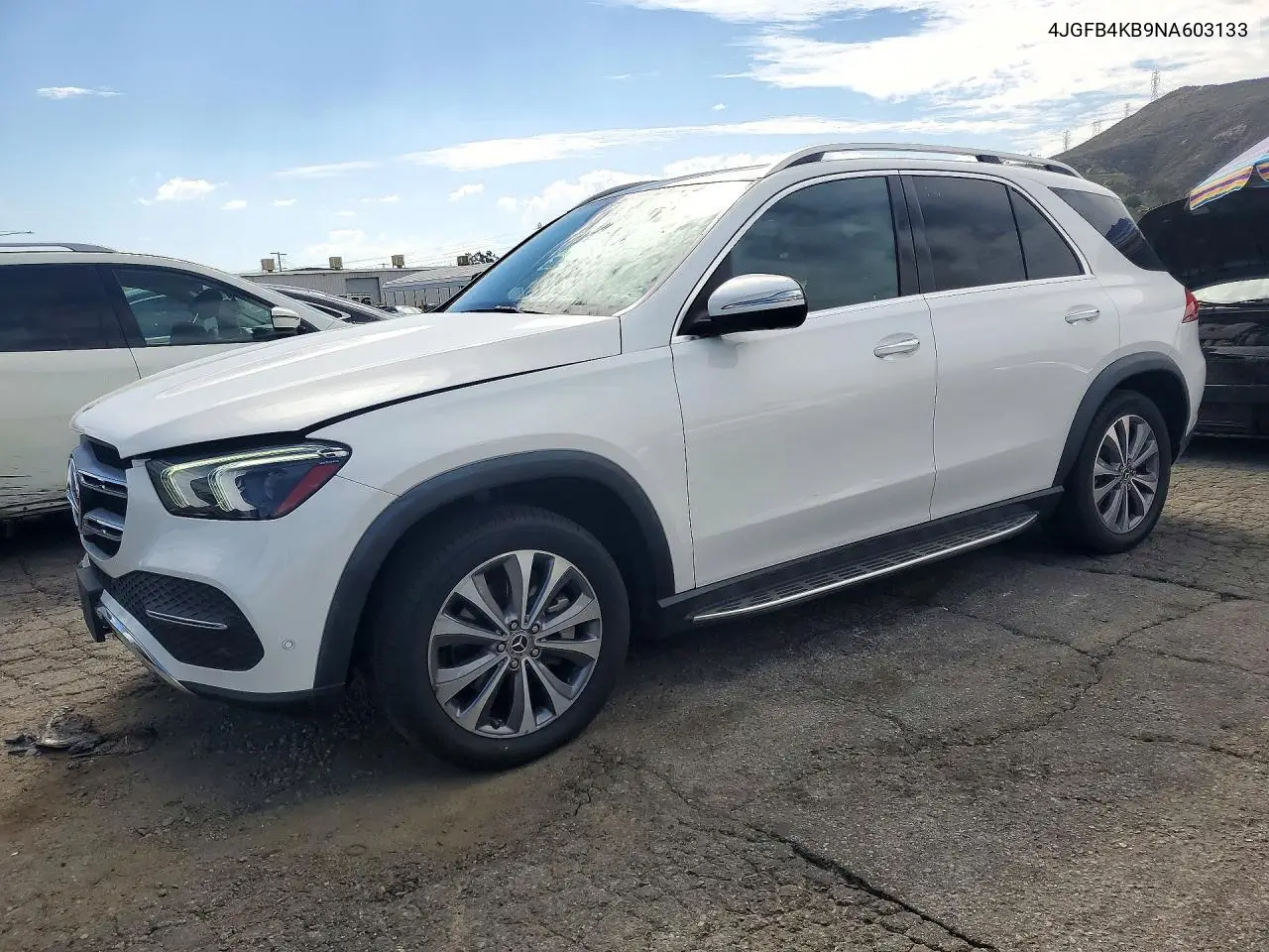 MERCEDES GLE 2022, VIN 4JGFB4KB9NA603133