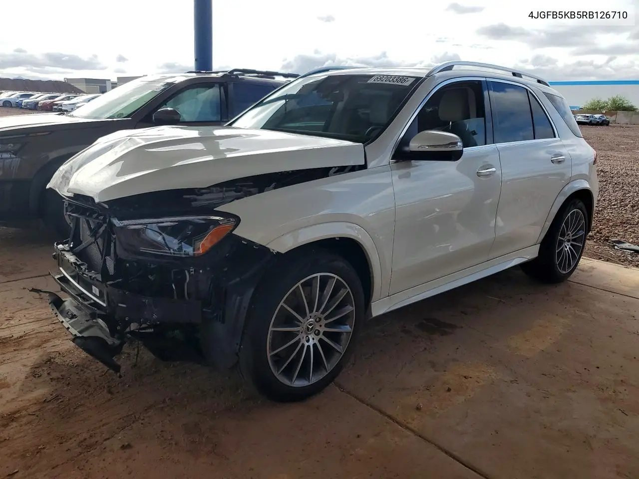 MERCEDES GLE 2024, VIN 4JGFB5KB5RB126710