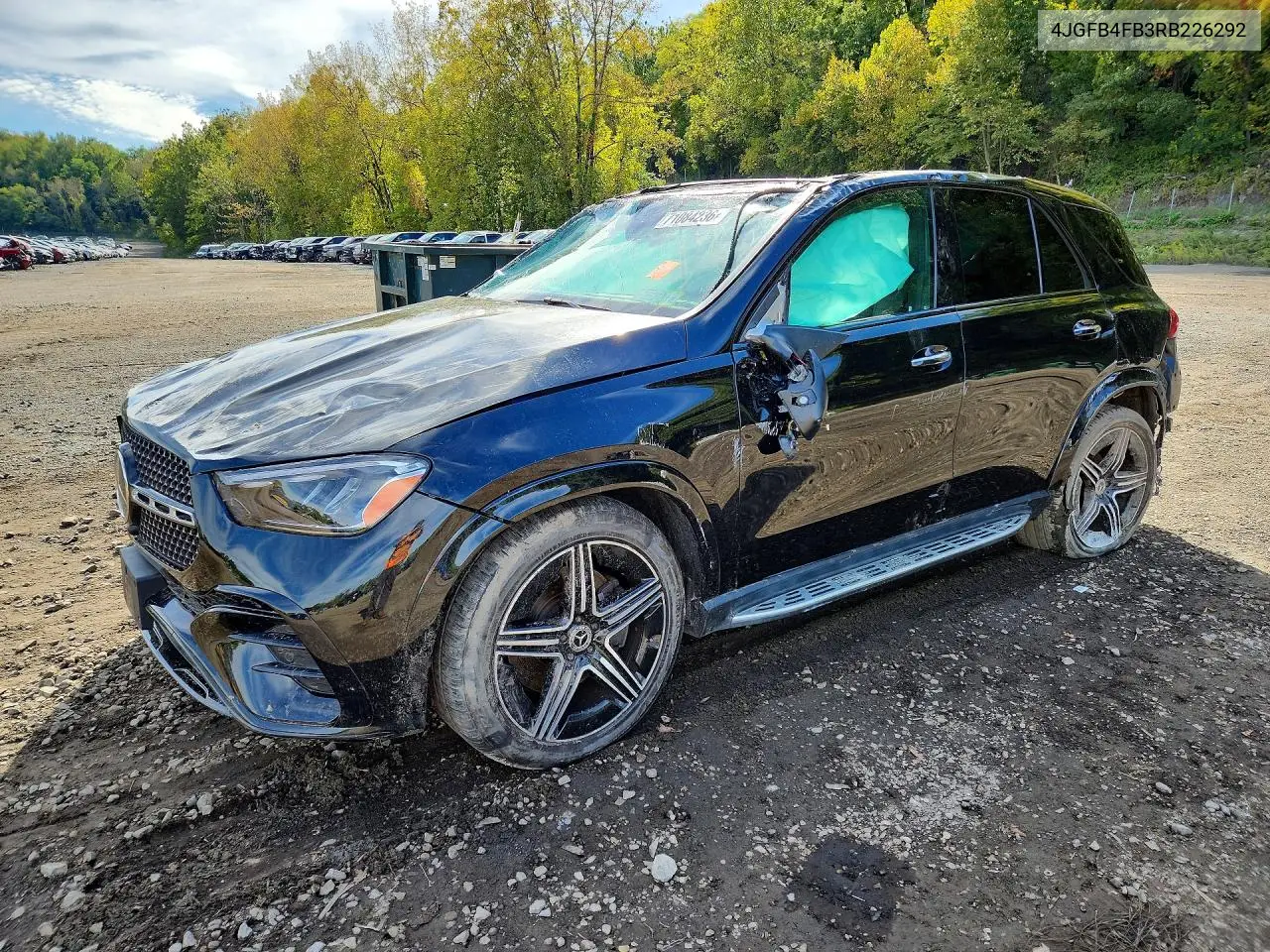 MERCEDES GLE 2024, VIN 4JGFB4FB3RB226292
