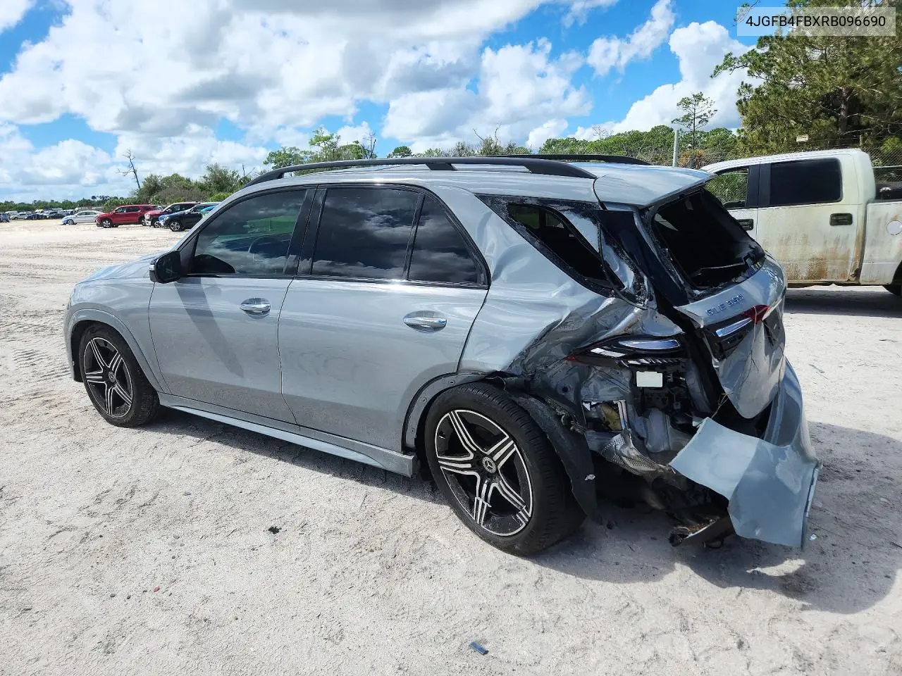 2024 MERCEDES GLE VIN 4JGFB4FBXRB096690 — фото 2