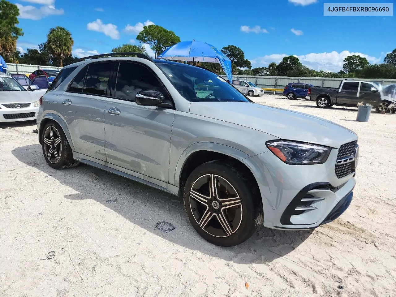2024 MERCEDES GLE VIN 4JGFB4FBXRB096690 — фото 4