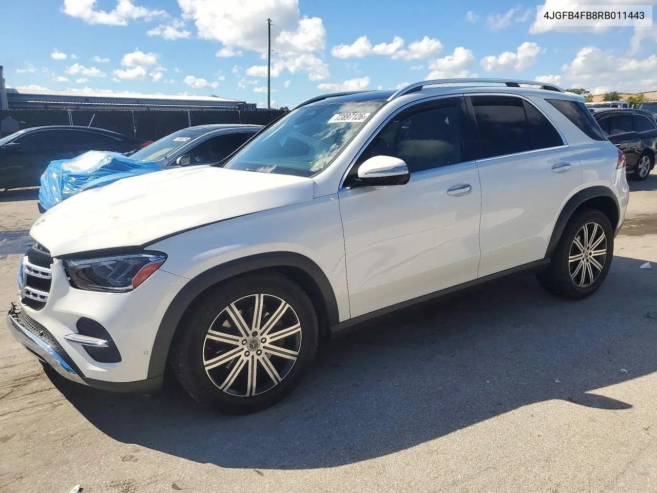 MERCEDES GLE 2024, VIN 4JGFB4FB8RB011443