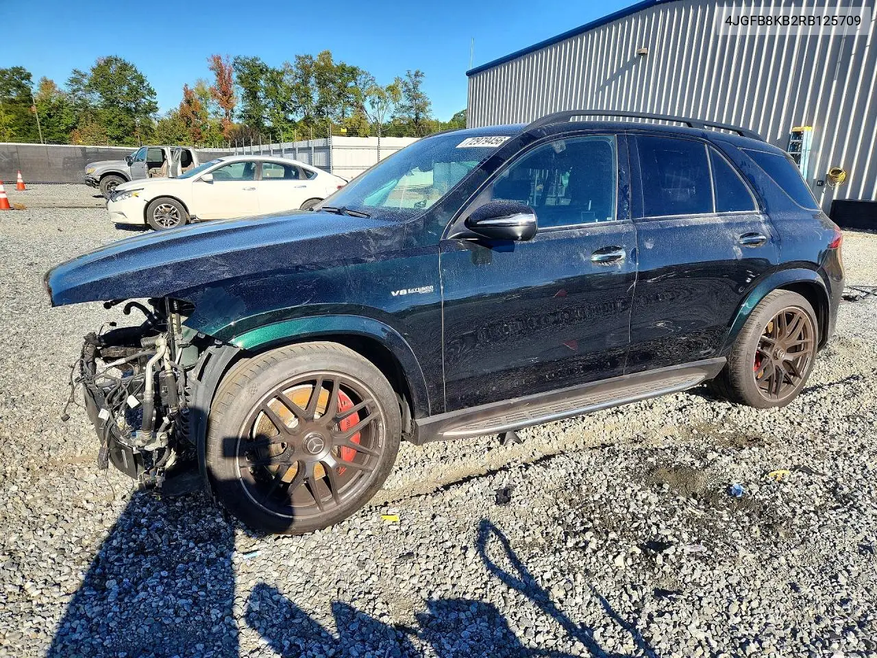 MERCEDES GLE 2024, VIN 4JGFB8KB2RB125709