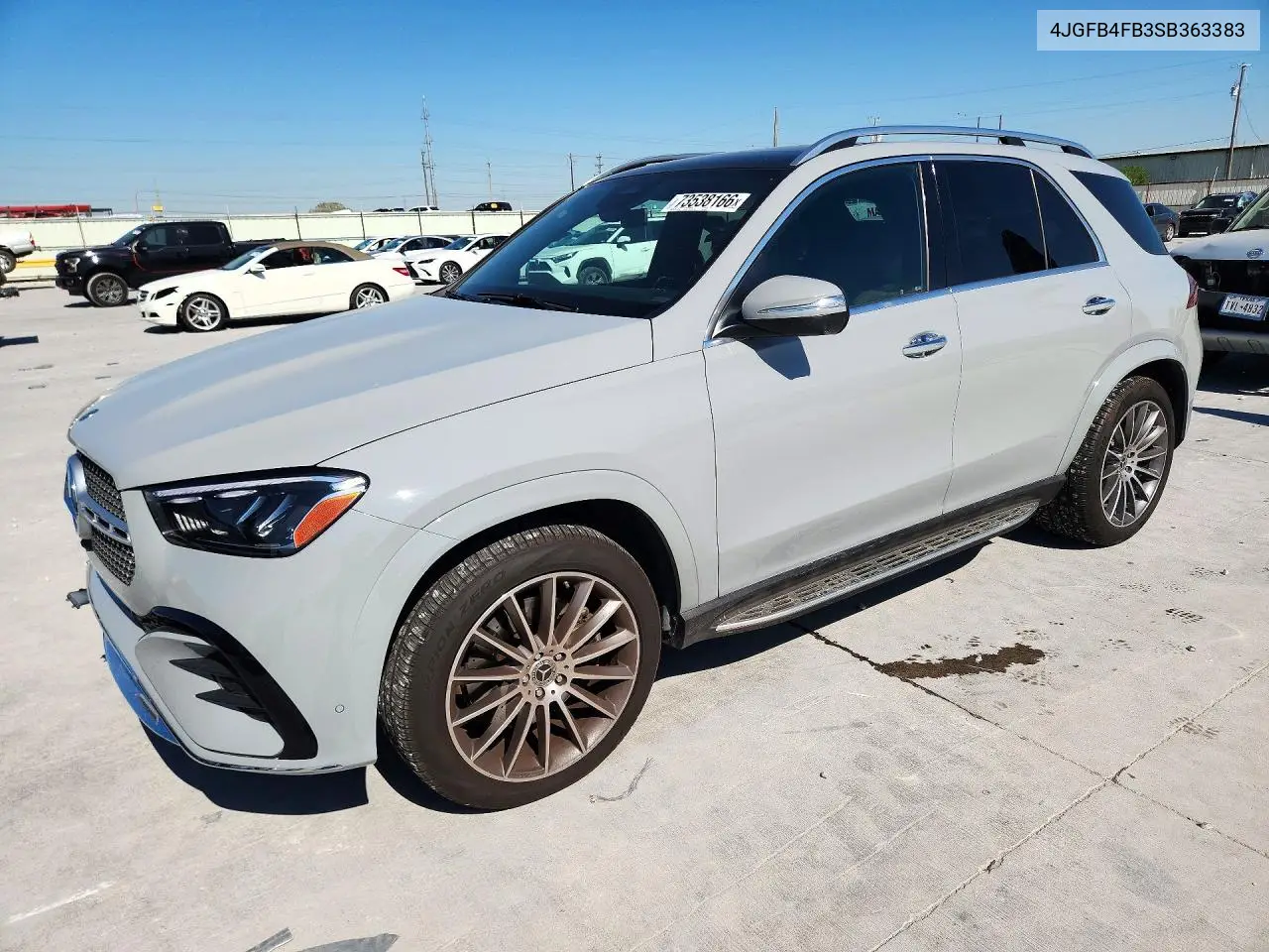 MERCEDES GLE 2025, VIN 4JGFB4FB3SB363383