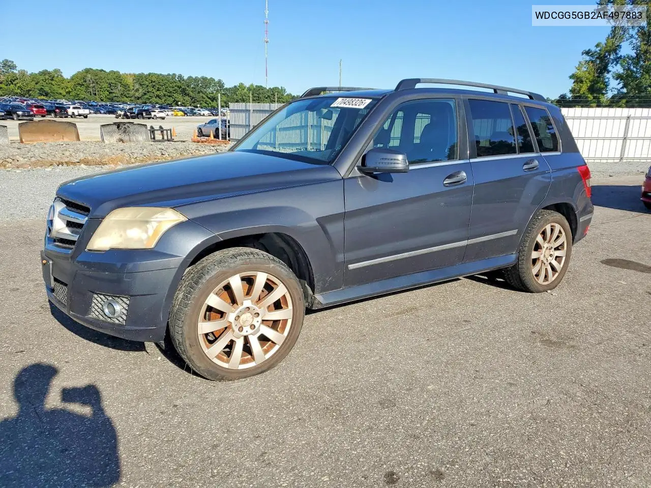 MERCEDES GLK-KLASSE 2010, VIN WDCGG5GB2AF497883