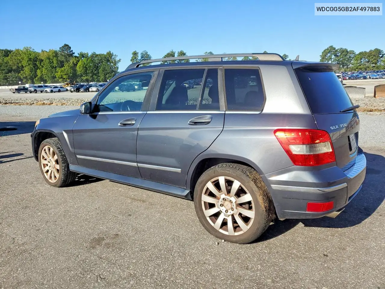 2010 MERCEDES GLK-KLASSE VIN WDCGG5GB2AF497883 — фото 2