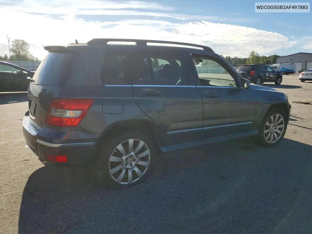 2010 MERCEDES GLK-KLASSE VIN WDCGG5GB2AF497883 — фото 3