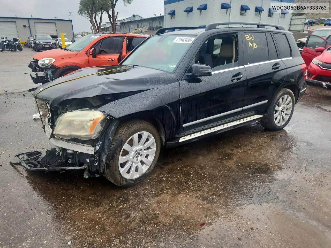 MERCEDES GLK-KLASSE 2010, VIN WDCGG5GB6AF333763