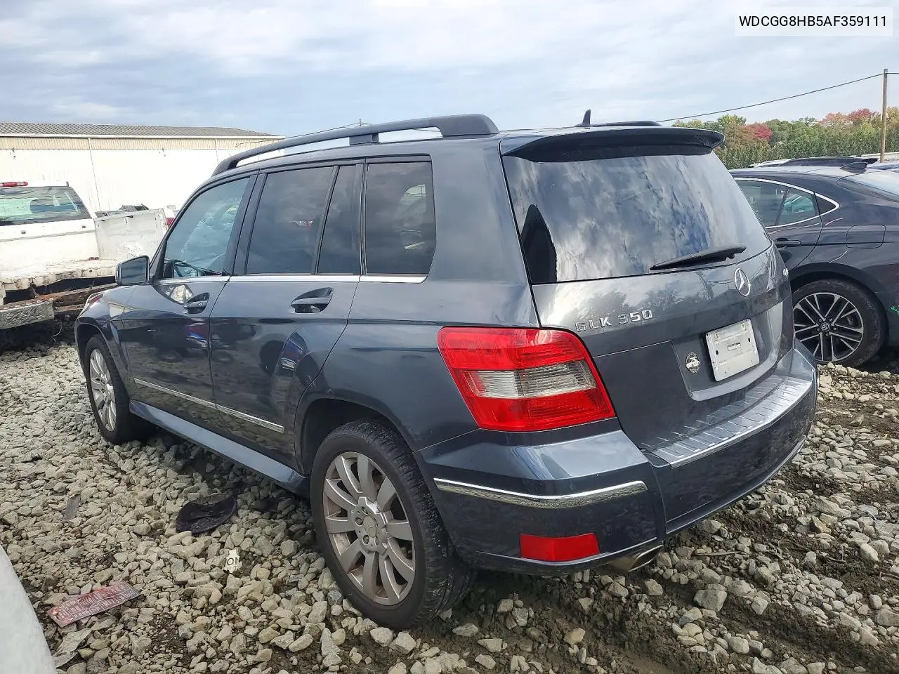 2010 MERCEDES GLK-KLASSE VIN WDCGG8HB5AF359111 — фото 2