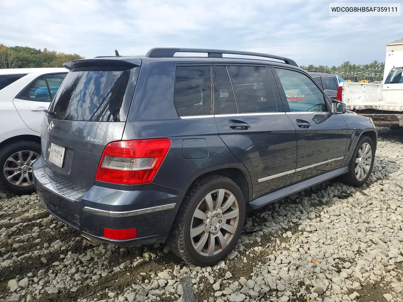 2010 MERCEDES GLK-KLASSE VIN WDCGG8HB5AF359111 — фото 3