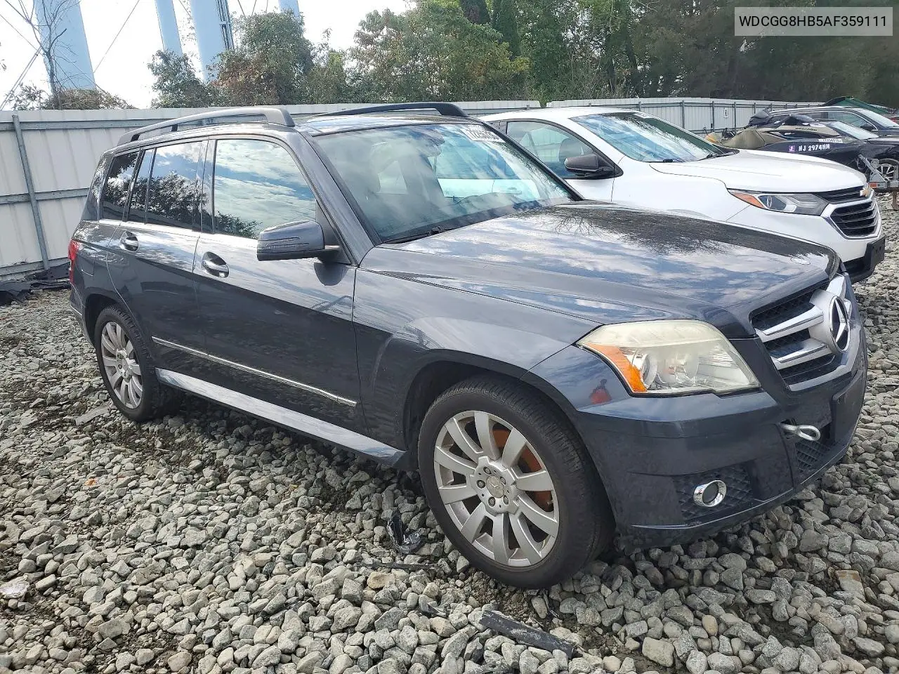 2010 MERCEDES GLK-KLASSE VIN WDCGG8HB5AF359111 — фото 4