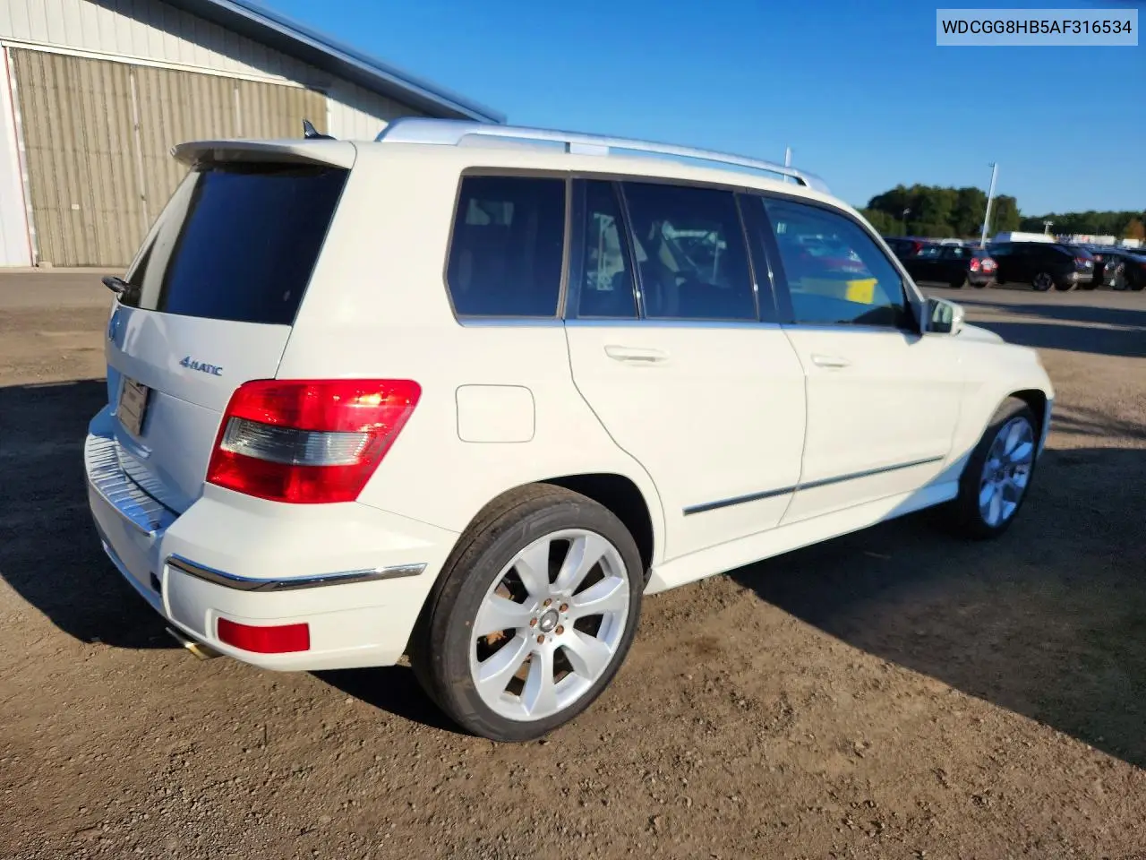 2010 MERCEDES GLK-KLASSE VIN WDCGG8HB5AF316534 — фото 3