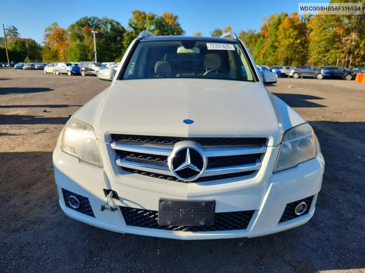 2010 MERCEDES GLK-KLASSE VIN WDCGG8HB5AF316534 — фото 5
