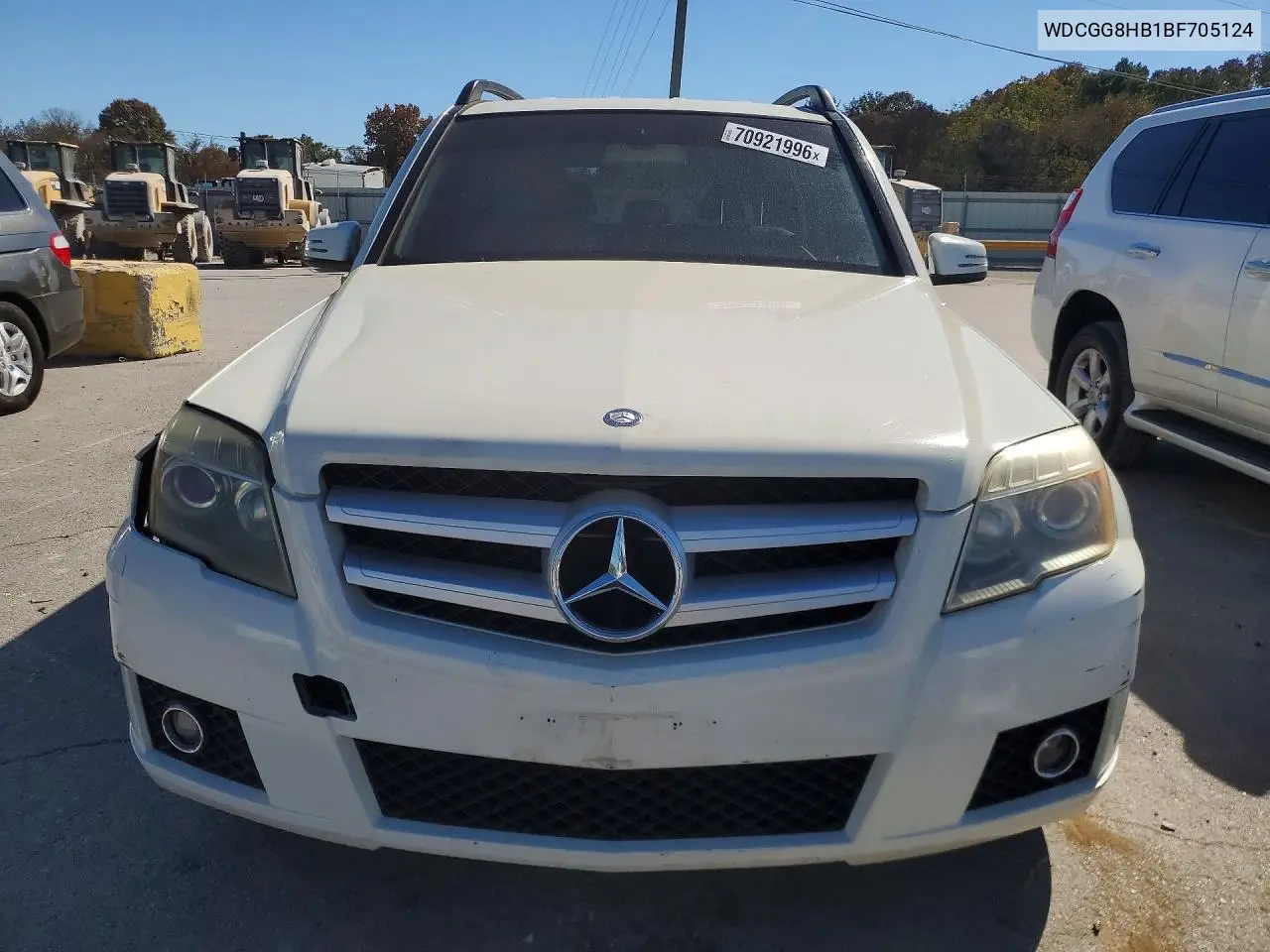2011 MERCEDES GLK-KLASSE VIN WDCGG8HB1BF705124 — фото 5