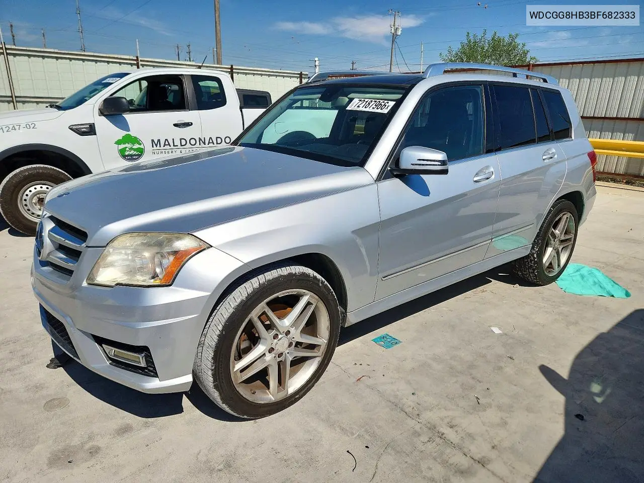 MERCEDES GLK-KLASSE 2011, VIN WDCGG8HB3BF682333