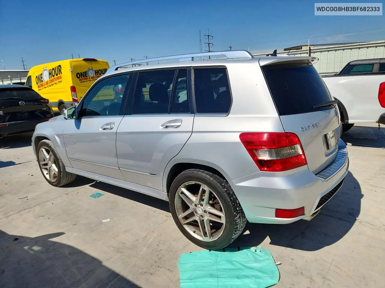 2011 MERCEDES GLK-KLASSE VIN WDCGG8HB3BF682333 — фото 2