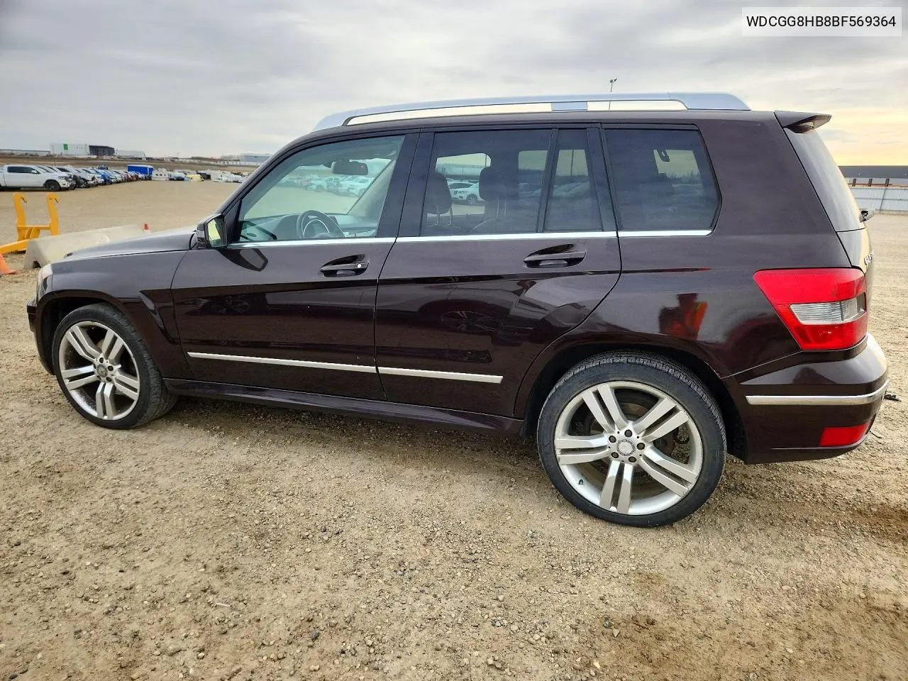 2011 MERCEDES GLK-KLASSE VIN WDCGG8HB8BF569364 — фото 2