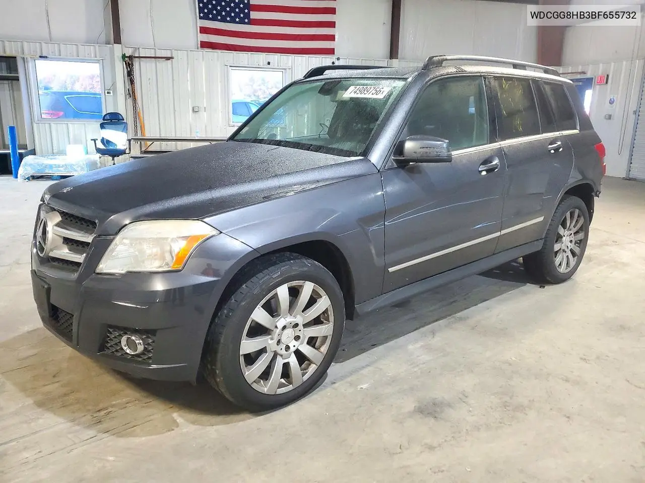 MERCEDES GLK-KLASSE 2011, VIN WDCGG8HB3BF655732