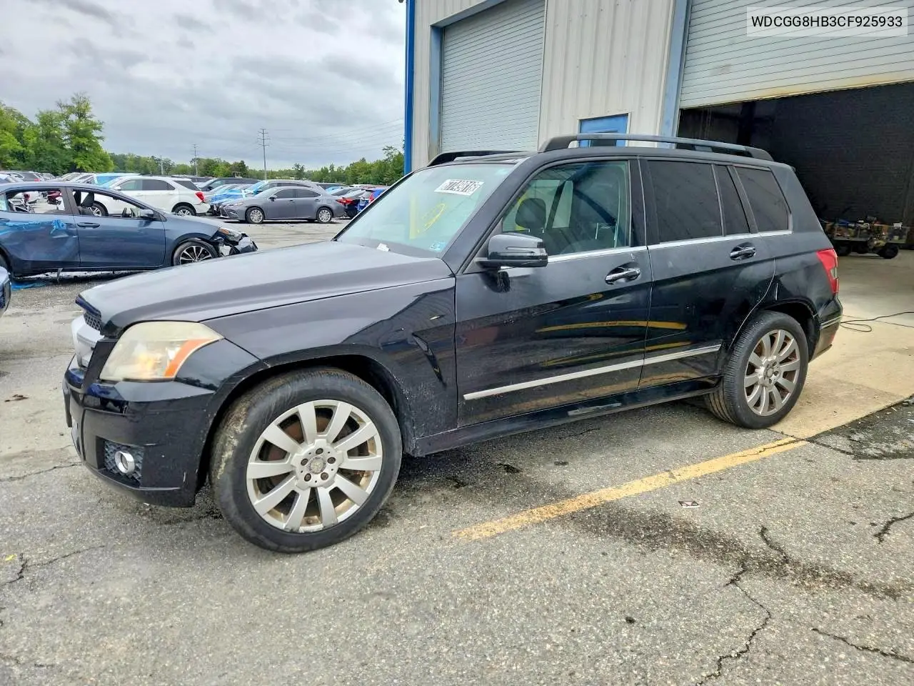 MERCEDES GLK-KLASSE 2012, VIN WDCGG8HB3CF925933