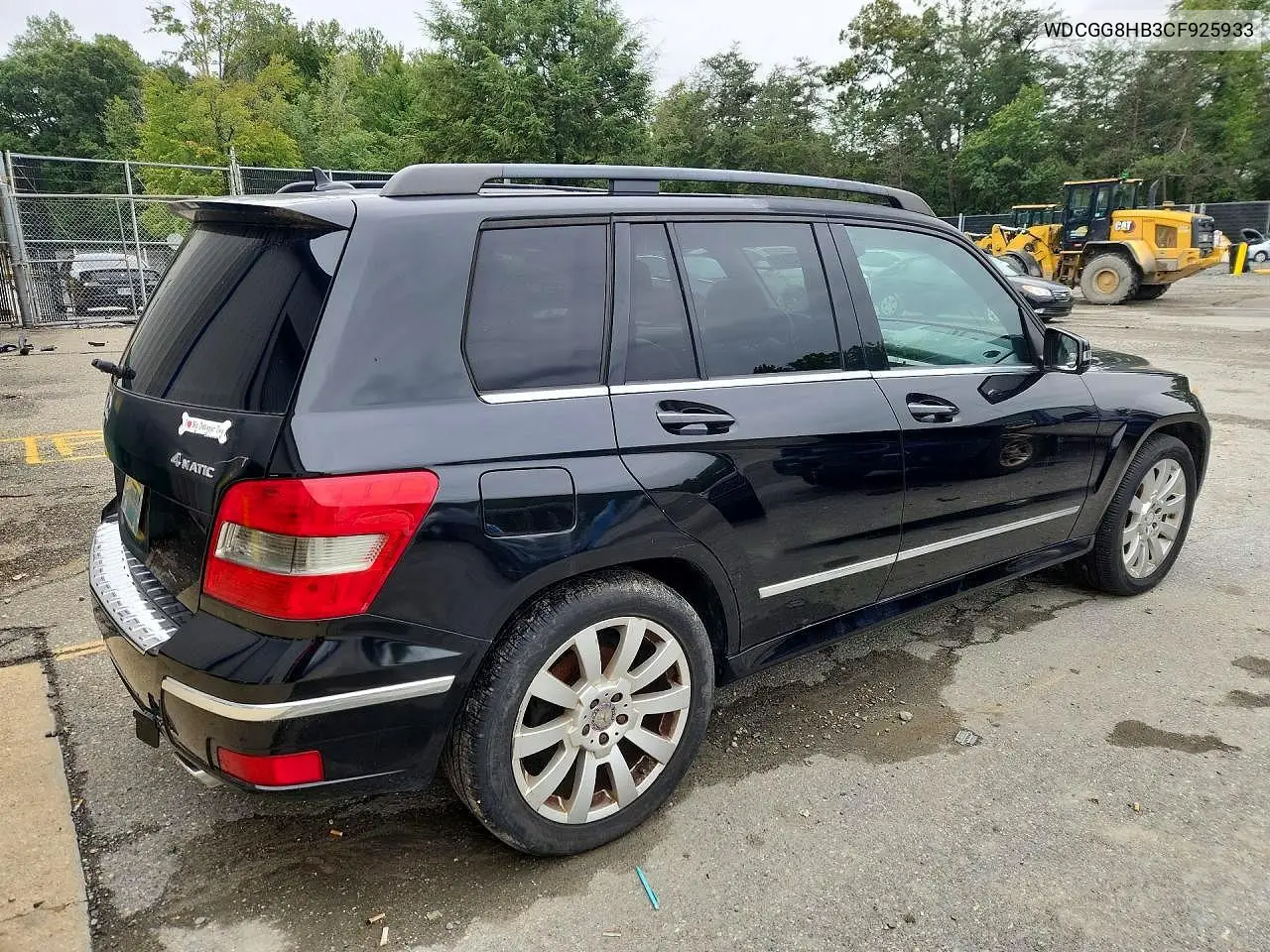 2012 MERCEDES GLK-KLASSE VIN WDCGG8HB3CF925933 — фото 3