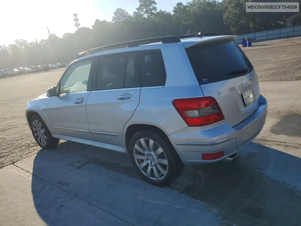 2012 MERCEDES GLK-KLASSE VIN WDCGG5GB2CF754558 — фото 2