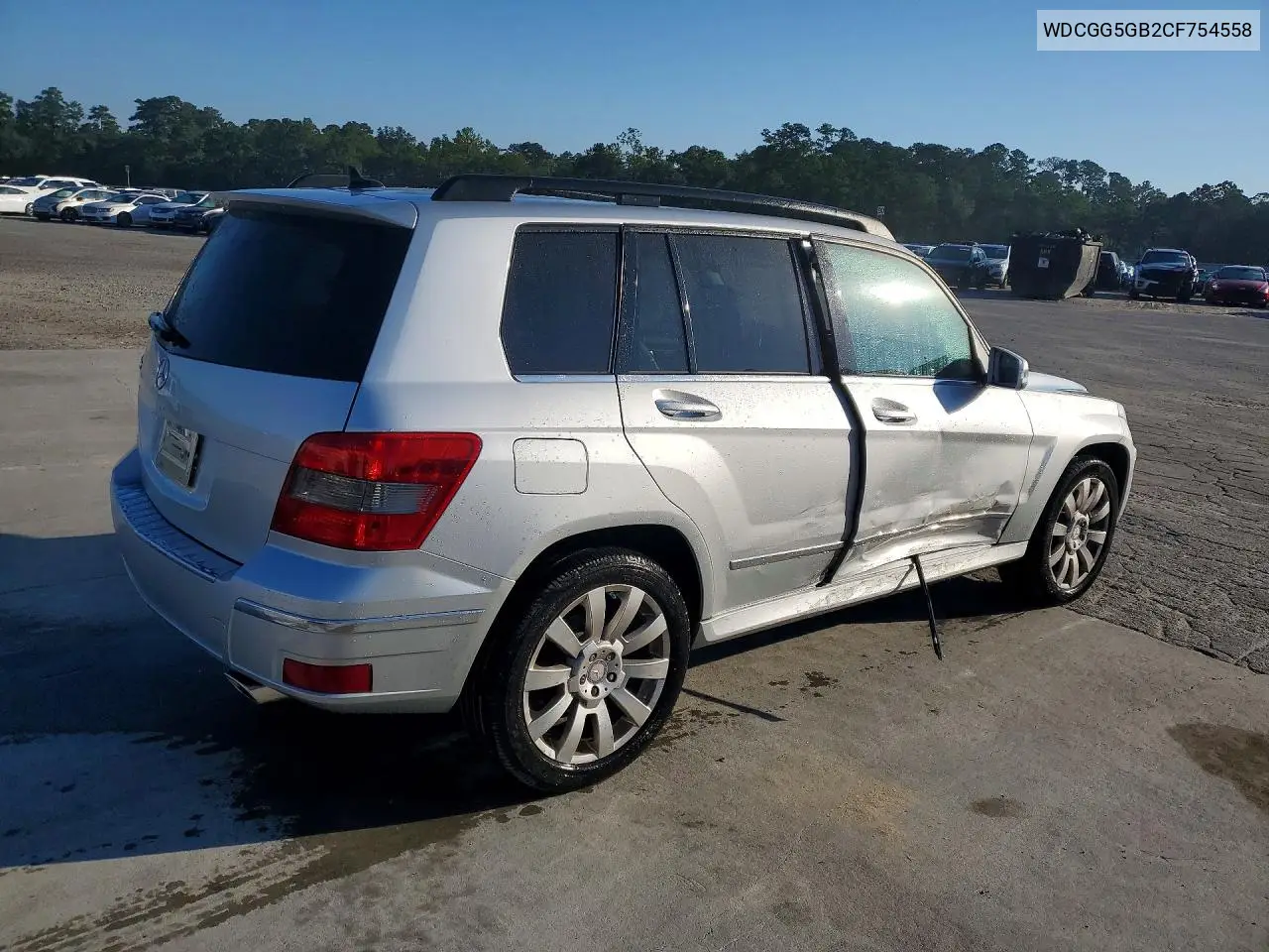 2012 MERCEDES GLK-KLASSE VIN WDCGG5GB2CF754558 — фото 3